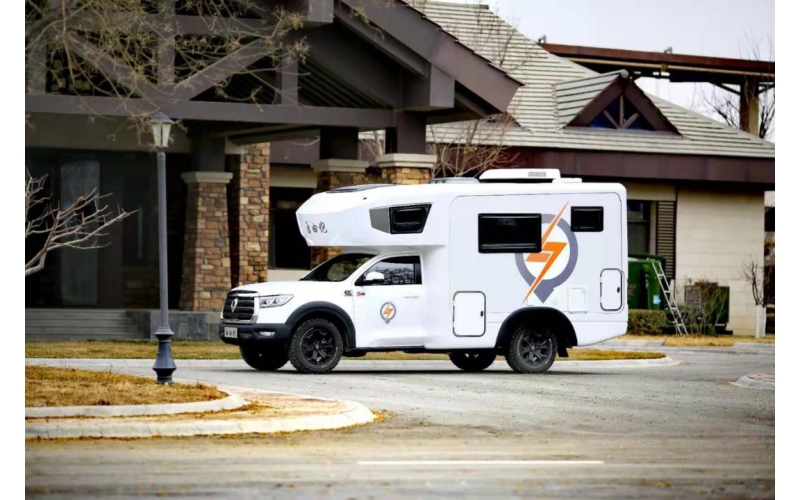 长城览众自由炮皮卡C型房车 河北览众专用汽车制造有限公司生产