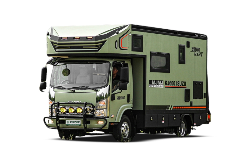 五十铃轻卡底盘，配备3500W电站级太阳能！实拍美景美家卡居600