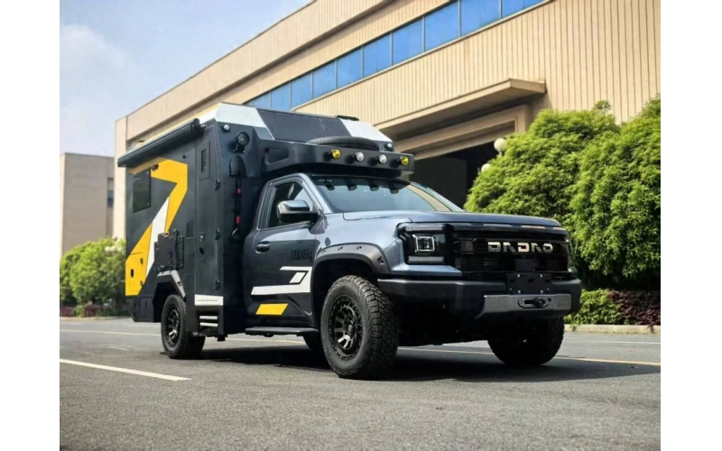 真正的穿越房车，11月28日亮相成都房车展，全铝笼式车身造型独特