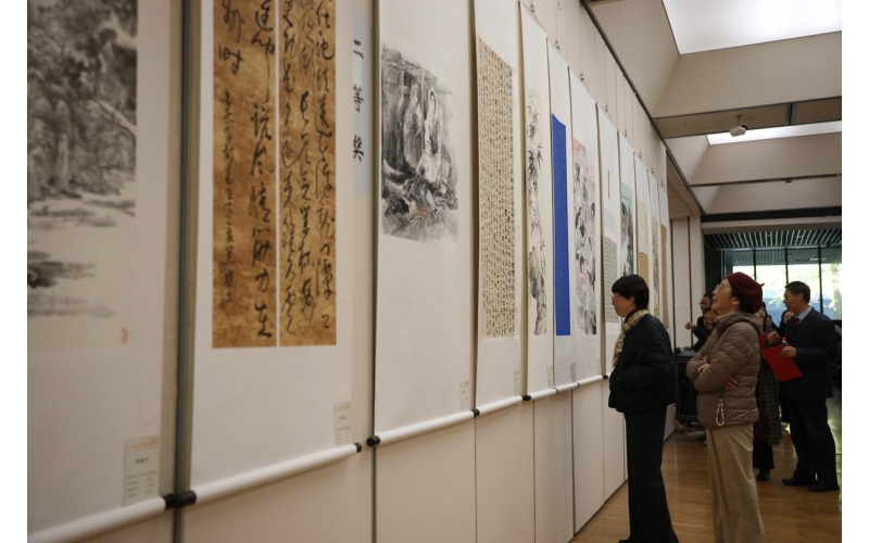 &ldquo;山水共富・银龄绘梦&rdquo;杭州市老年书画摄影优秀作品展开幕