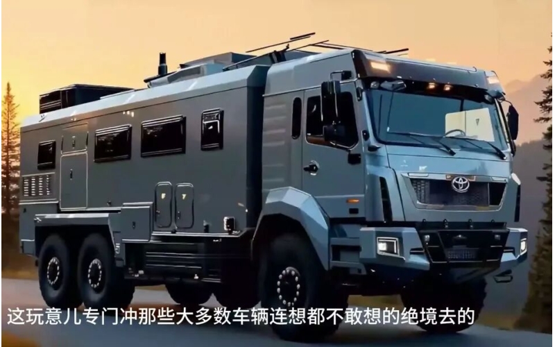 2026款丰田Hypermax 6x6房车：六轮驱动加离网生活，不跟风的终极探险狠货